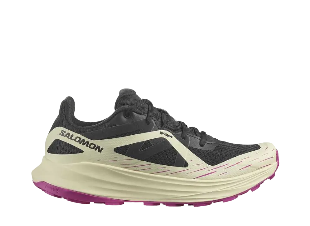 Salomon Women's Ultra Flow "Black/Transparent Yellow/Rose Violet"