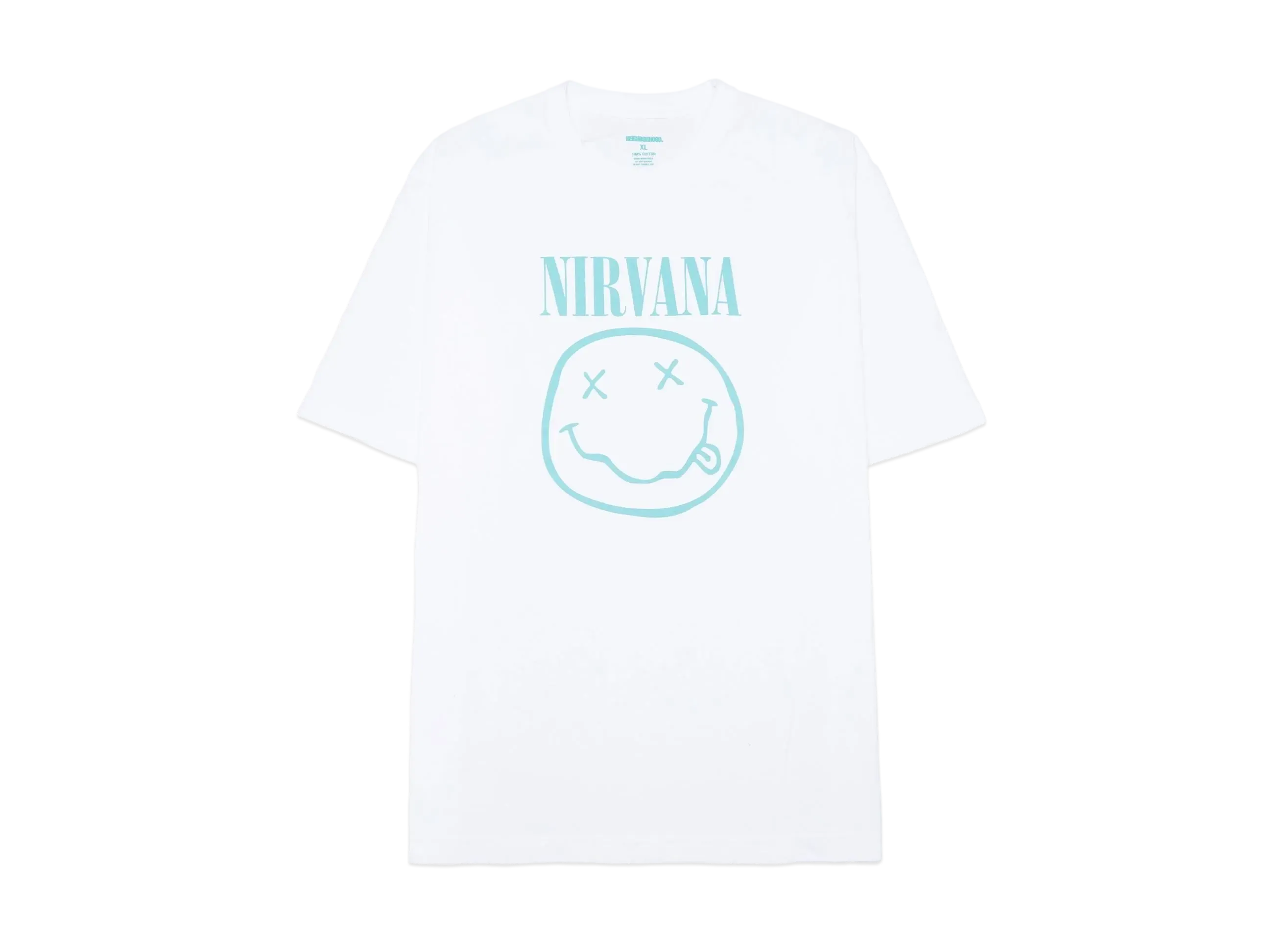 NEIGHBORHOOD x NIRVANA . Tee SS-5 "White"
