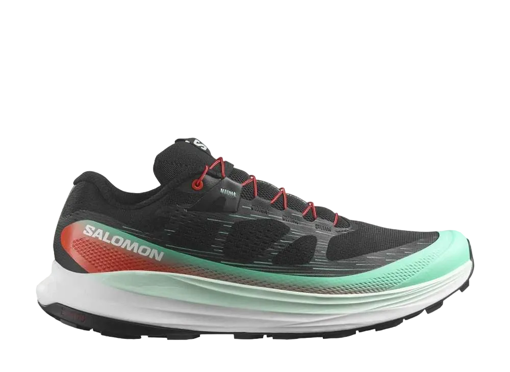 サロモン ウルトラグライド2 "ブラック/エレクトリックグリーン/チェリートマト"