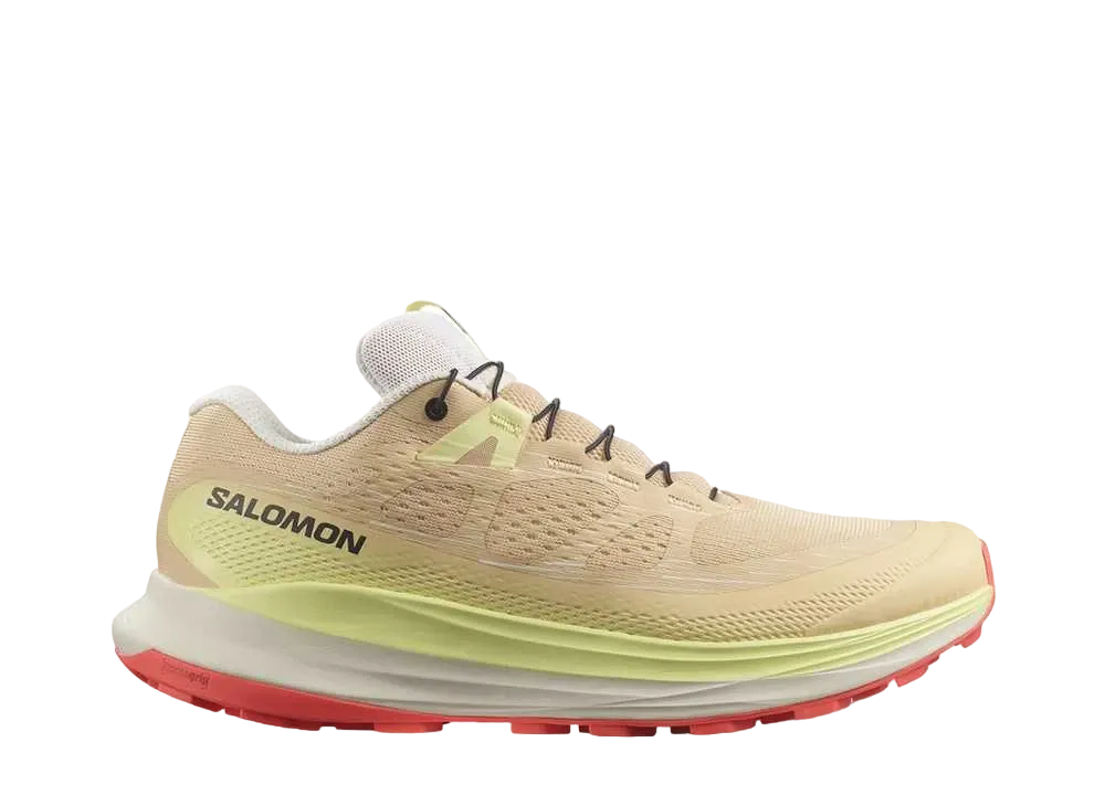 サロモン ウィメンズ ウルトラグライド2 "ゴールデンストロー/チャーロック/ネオンフレーム"