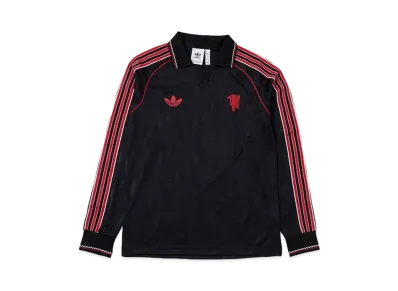 adidas Manchester United Lifestyle LS Jersey "Black"