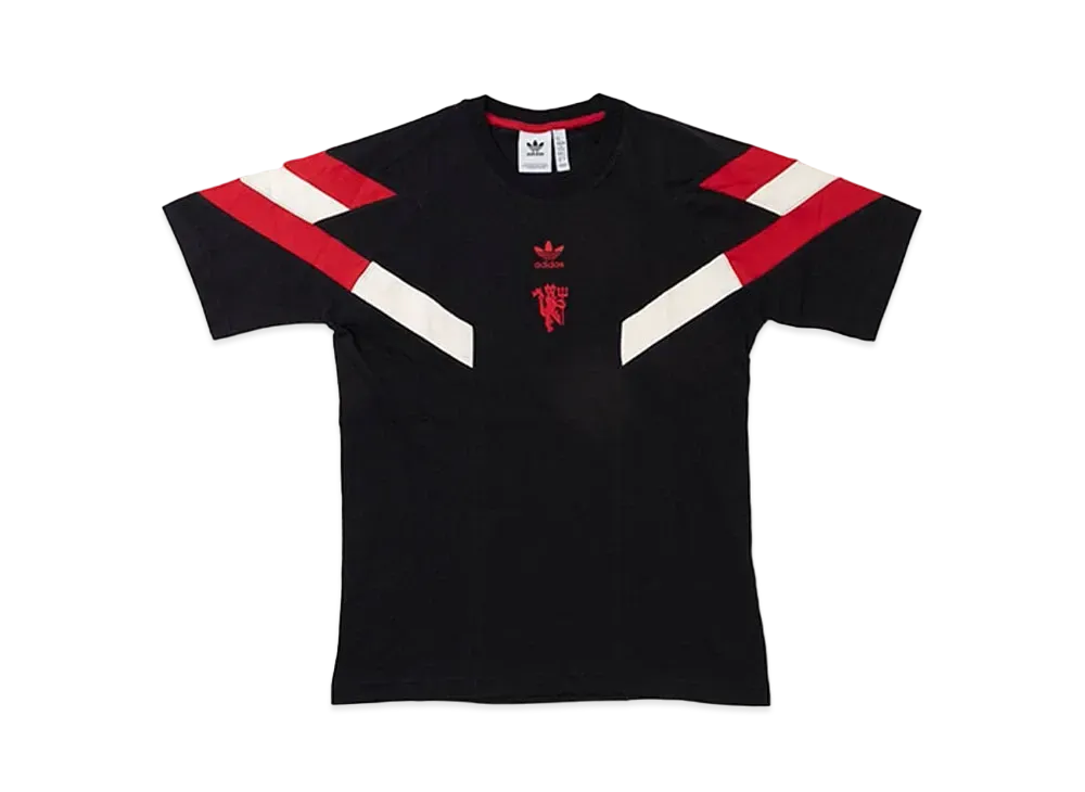 adidas Manchester United Lifestyle OG T-shirt "Black/MUFC Red"
