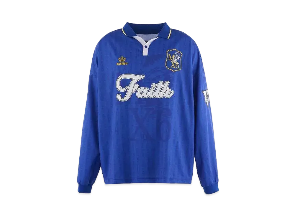 SAINT Mxxxxxx Soccer Shirt Faith "Blue"