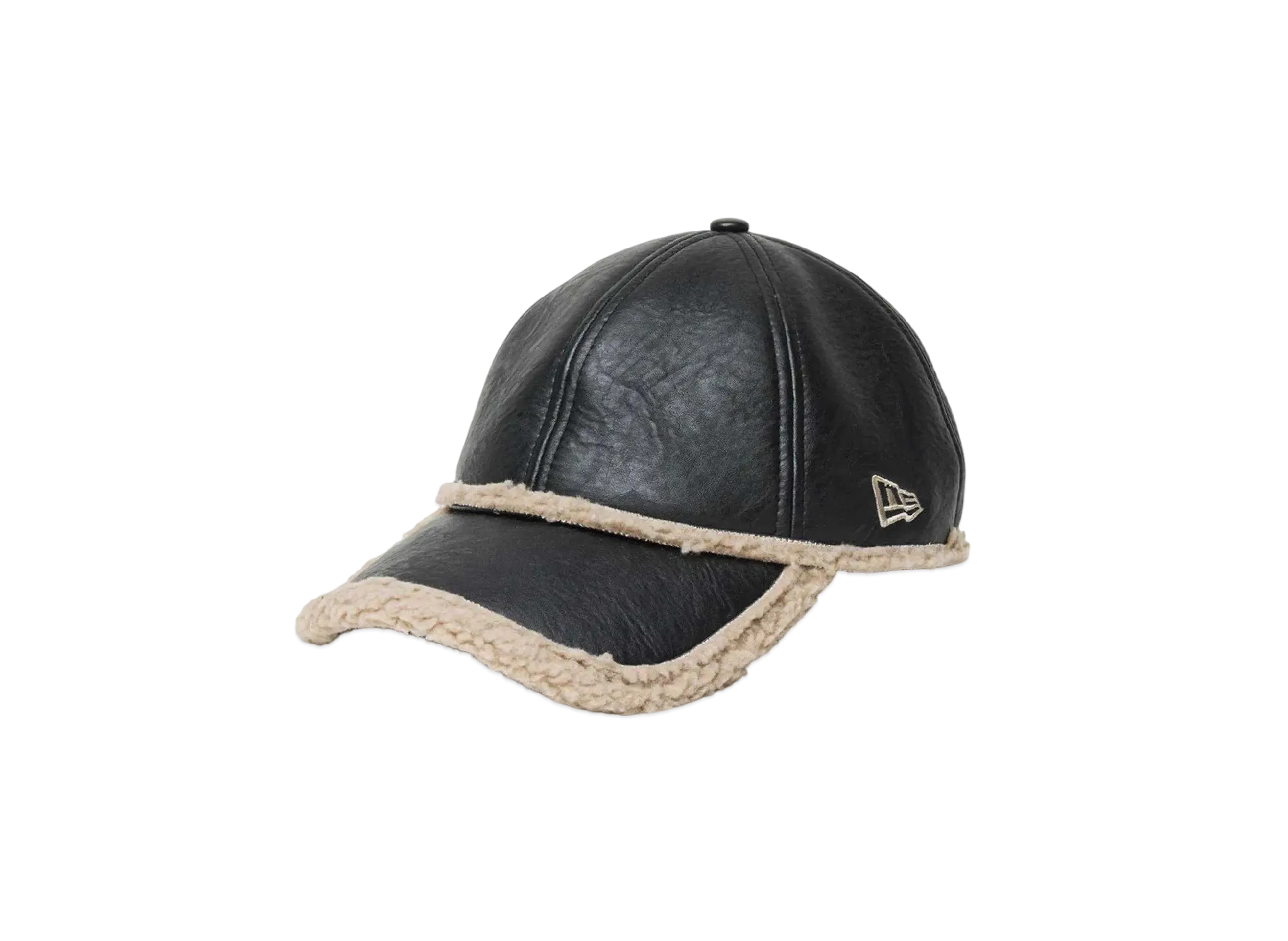 NEW ERA 9Twenty Eco Fur & Eco Leather "Black"