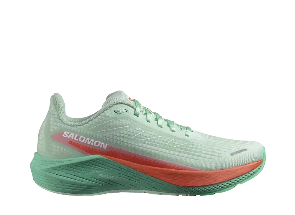 サロモン ウィメンズ エアロブレイズ2 "ベイ/チェリートマト/エレクトリックグリーン"
