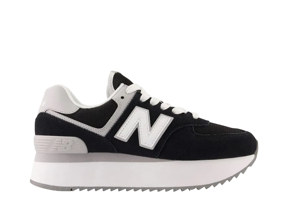 ニューバランス ウィメンズ 574+ "ブラック"