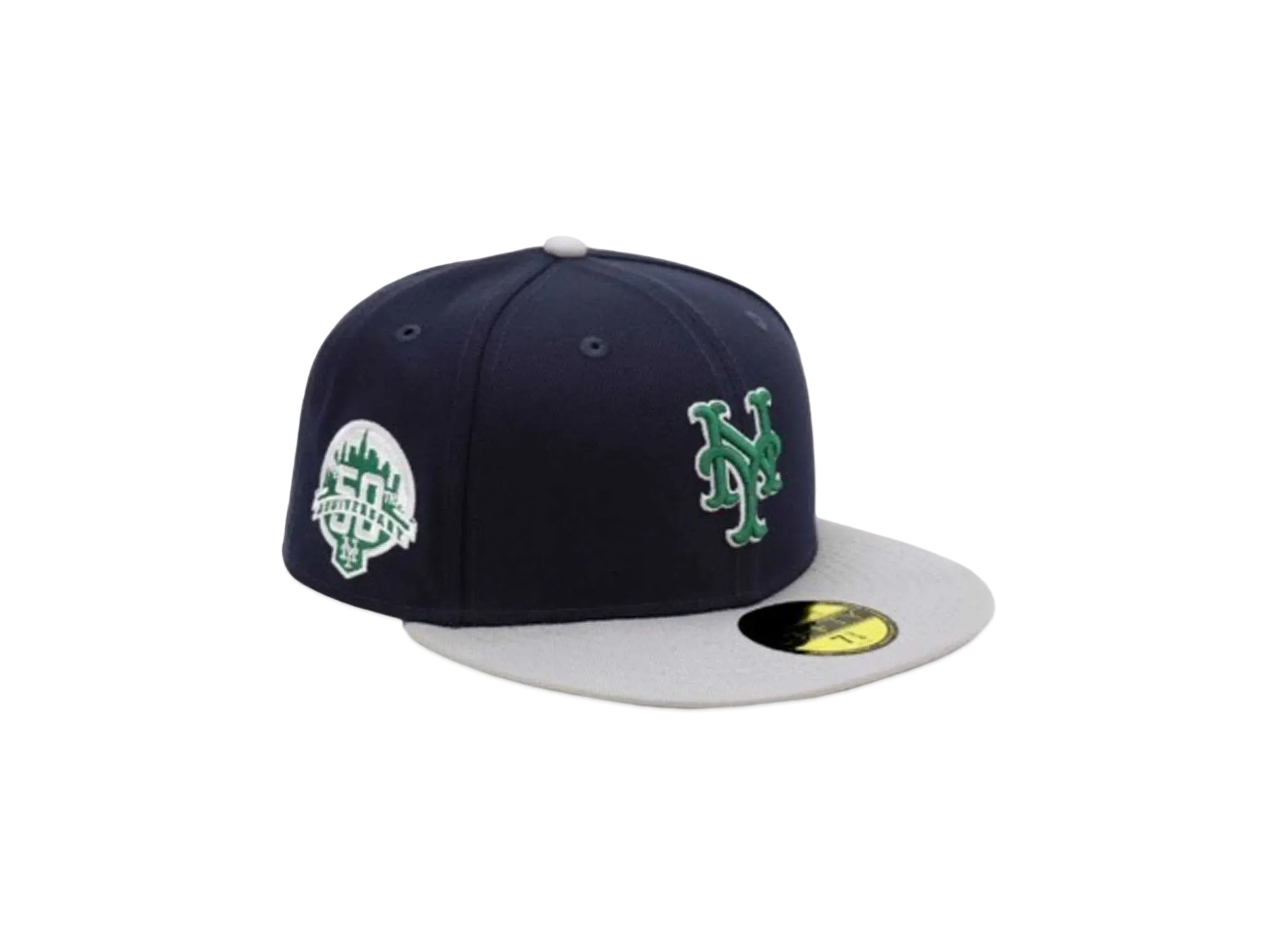 NEW ERA x THE CAP 59Fifty 'EMERALD ELEMENT' New York Mets "Navy/Gray"