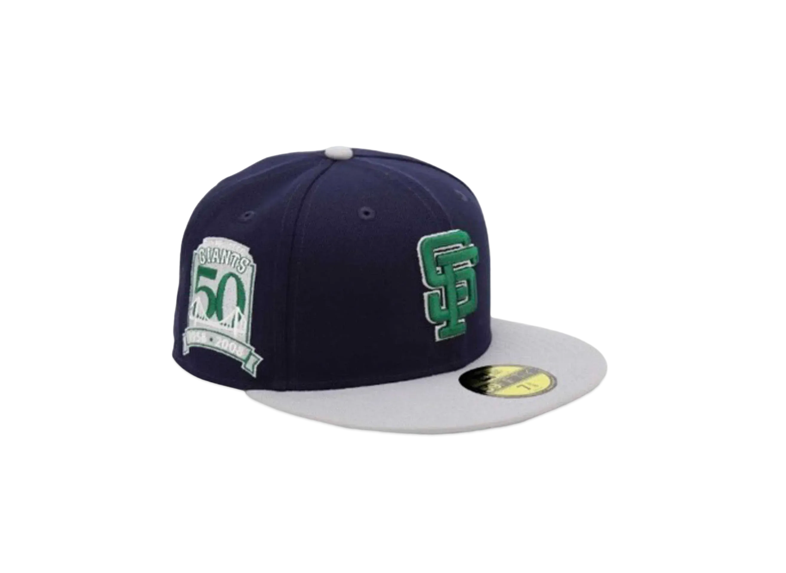 NEW ERA x THE CAP 59Fifty 'EMERALD ELEMENT' San Francisco Giants "Navy/Gray"