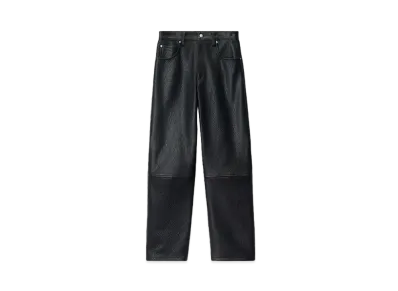 Alexander Wang Lambskin Leather Low Rise 5 Pocket Pants "Tannin"