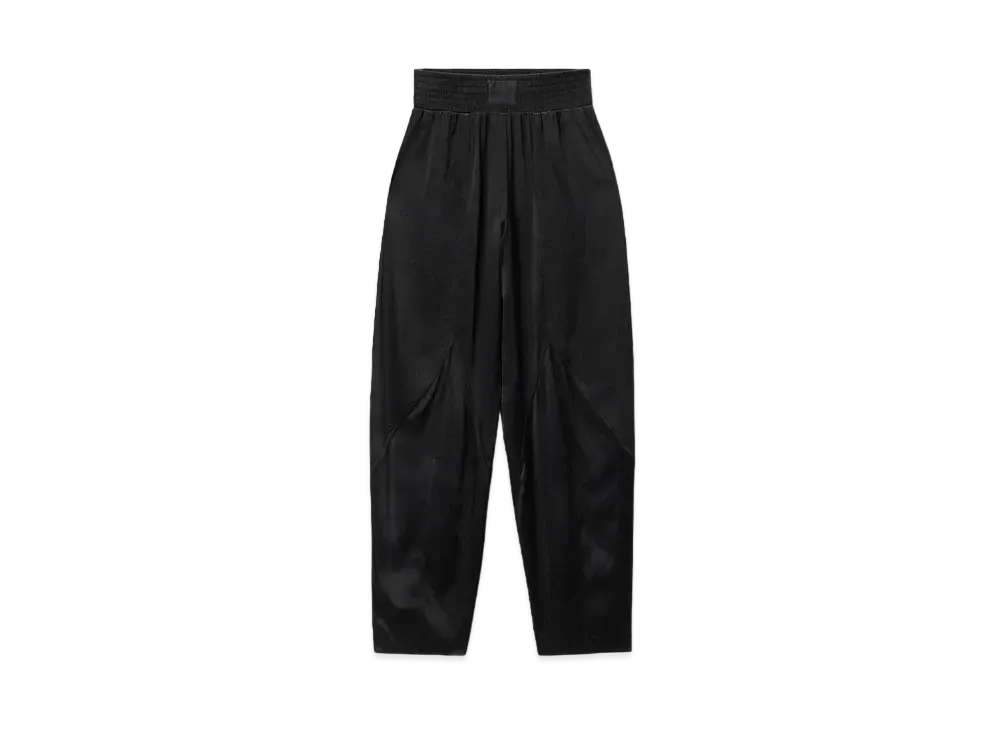 Alexander Wang Satin Wide Leg Pants "Black"