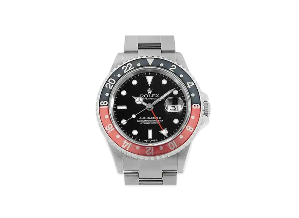ROLEX GMT Master II Red Black Bezel "Red/Black" 16710