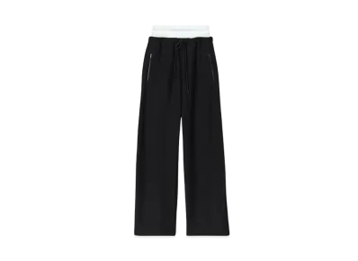 Alexander Wang Logo Stretch Sweat Pants "Black"