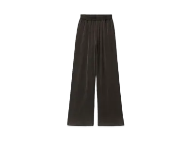 Alexander Wang Cotton High Waist Relax Sweat Pants "Washed Charcoal"