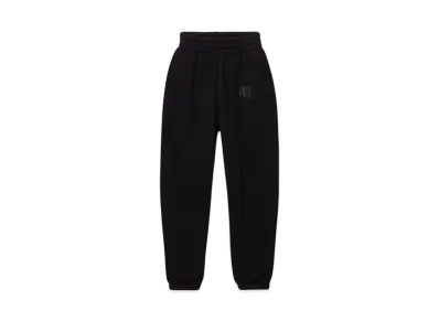 Alexander Wang Structured Terry Puff Logo Sweat Pants "Black"