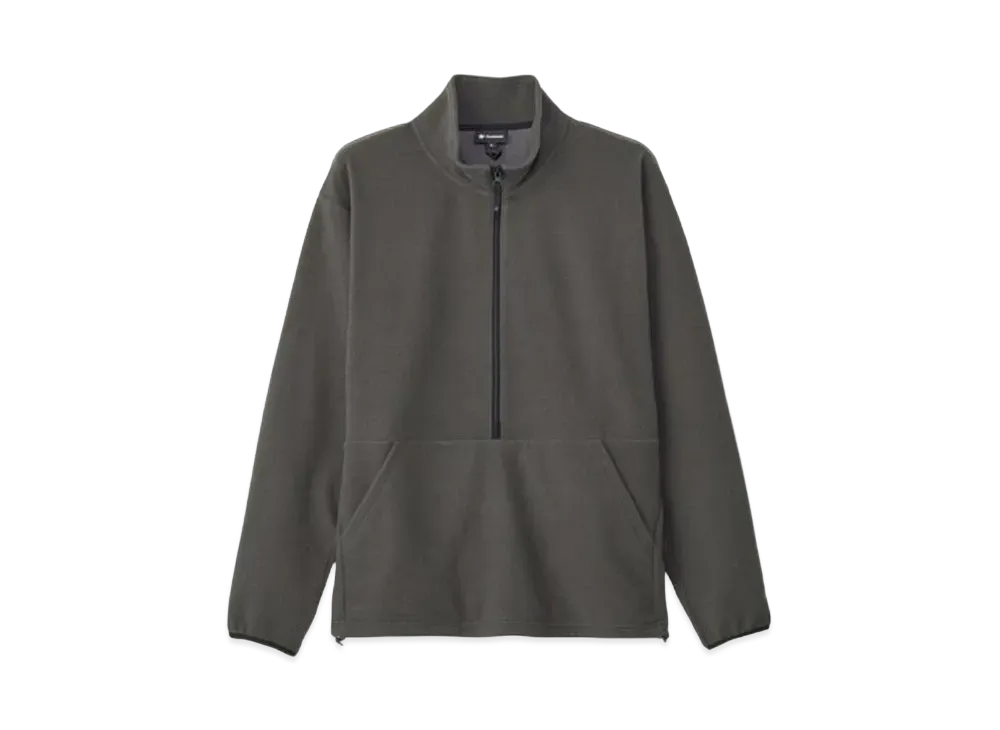 Goldwin Polartec Power Stretch Half Zip Pullover (Unisex) "Shadow Gray"