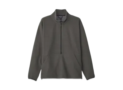 Goldwin Polartec Power Stretch Half Zip Pullover (Unisex) "Shadow Gray"