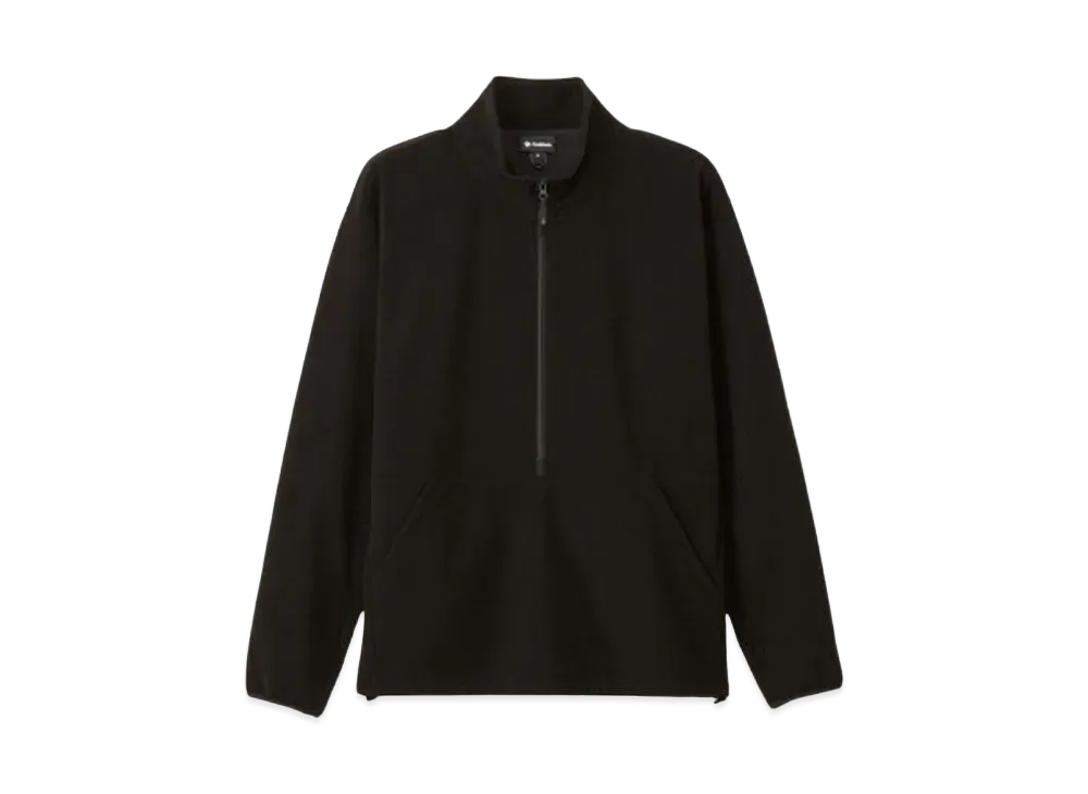 Goldwin Polartec Power Stretch Half Zip Pullover (Unisex) "Black"