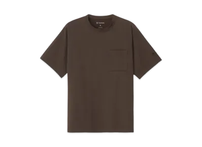 Goldwin High Gauge Inlay T-Shirt (Unisex) "Jet Brown"