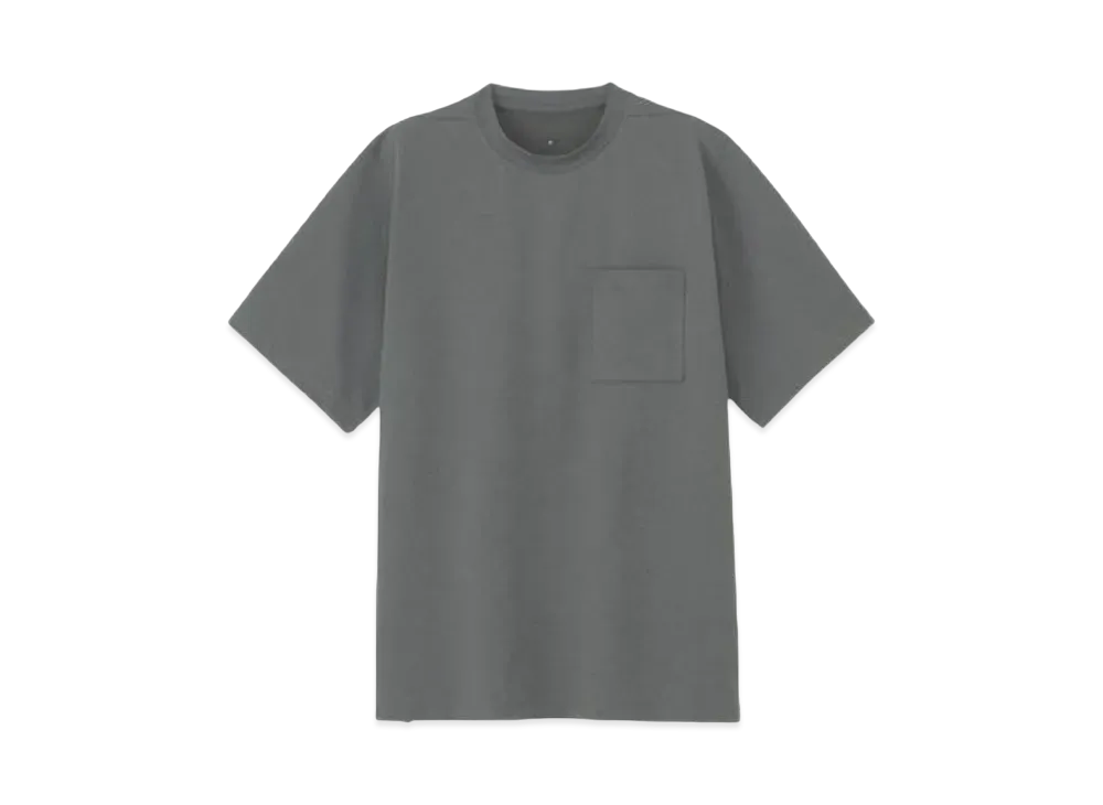 Goldwin High Gauge Inlay T-Shirt (Unisex) "Cloud Gray"