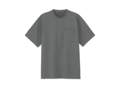 Goldwin High Gauge Inlay T-Shirt (Unisex) "Cloud Gray"