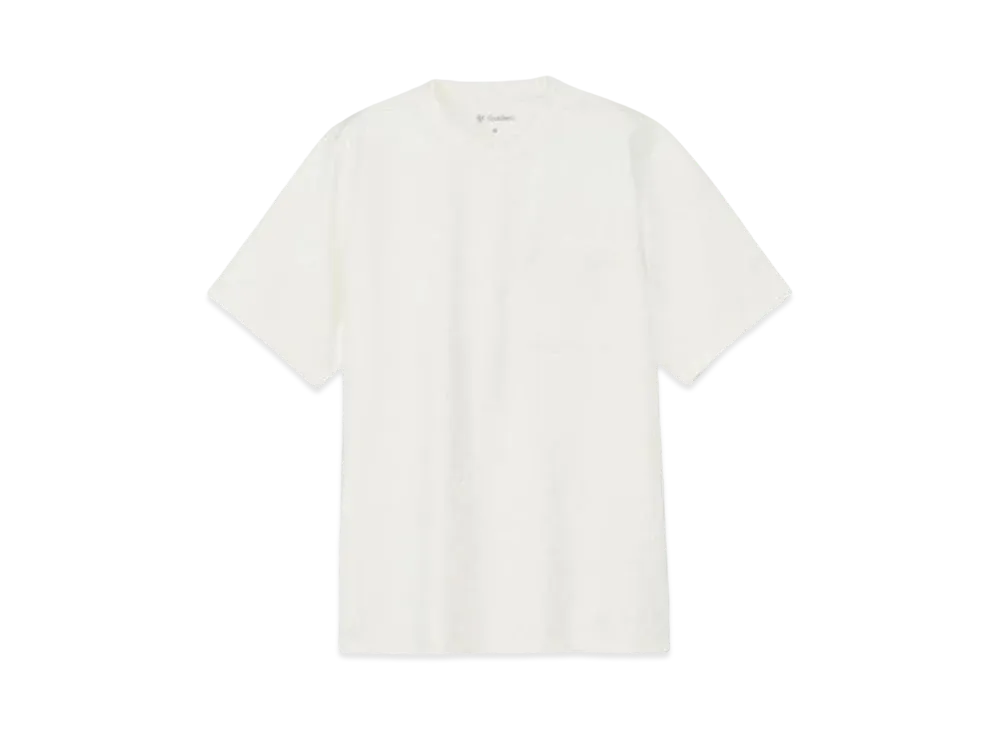 Goldwin High Gauge Inlay T-Shirt (Unisex) "White"