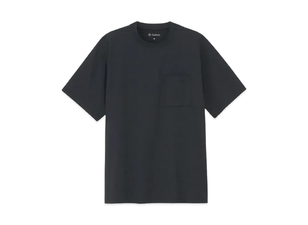 Goldwin High Gauge Inlay T-Shirt (Unisex) "Black"