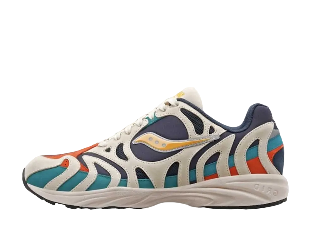 サッカニー グリッド アズーラ2000 "ホワイト/ブルー"