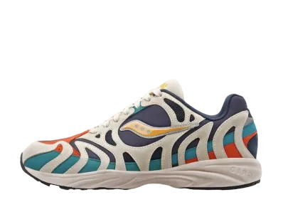 サッカニー グリッド アズーラ2000 "ホワイト/ブルー"