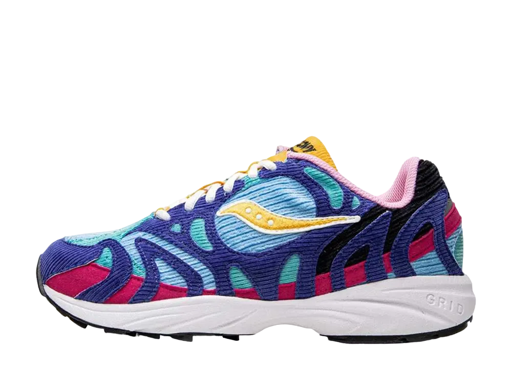 サッカニー グリッド アズーラ2000 "コーデュロイパッチワーク"