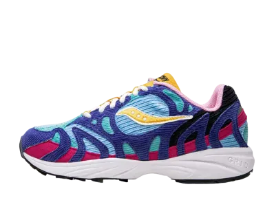 サッカニー グリッド アズーラ2000 "コーデュロイパッチワーク"