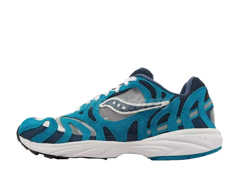 サッカニー グリッド アズーラ2000 "デニム/カプリ/ホワイト"