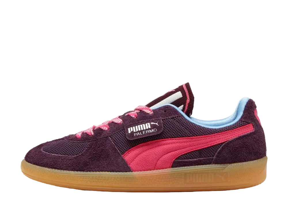 プーマ パレルモ スーパーティフォ "ミッドナイトプラム/プーマピンク"