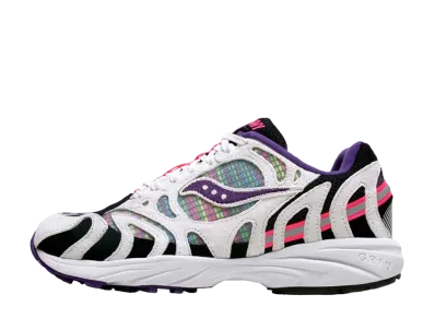 サッカニー グリッド アズーラ2000 "ホワイト/ブラック/ネオン"