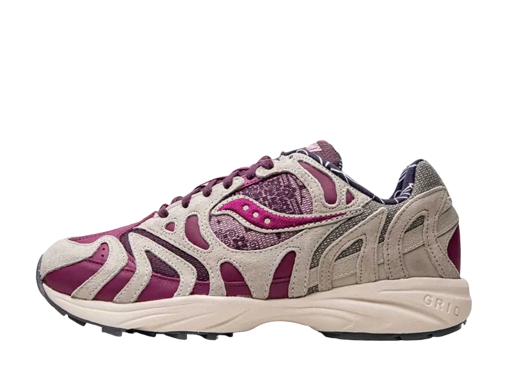 サッカニー グリッド アズーラ2000 "ペイズリー/マルーン"