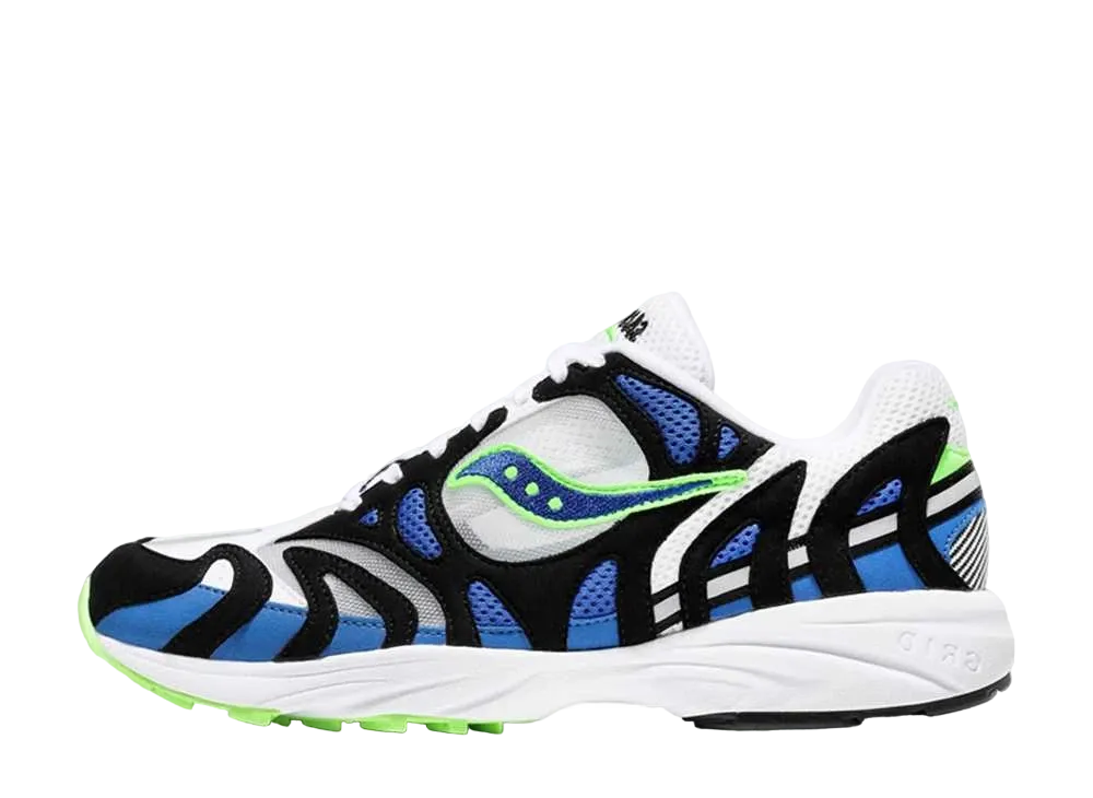 サッカニー グリッド アズーラ2000 OG "ホワイト/ブルー/ライム"