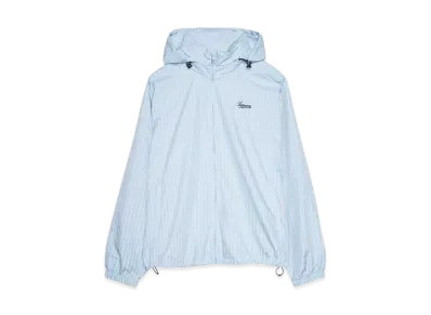 Supreme Reflective Pinstripe Track Jacket "Light Blue"