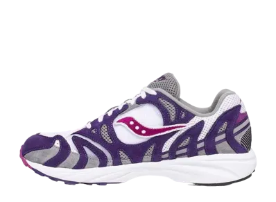 サッカニー グリッド アズーラ2000 "ホワイト/パープル/グレー"