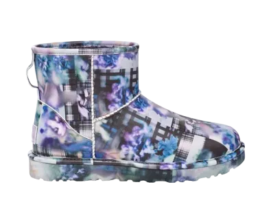Collina Strada × UGG Women's Classic Mini "Dark Blue Floral"
