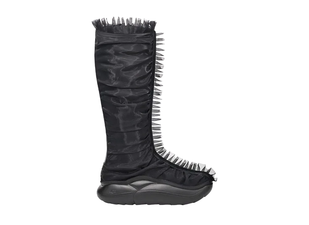 コリーナストラーダ × アグ ウィメンズ ラッフル ブーツ トール "ブラック"