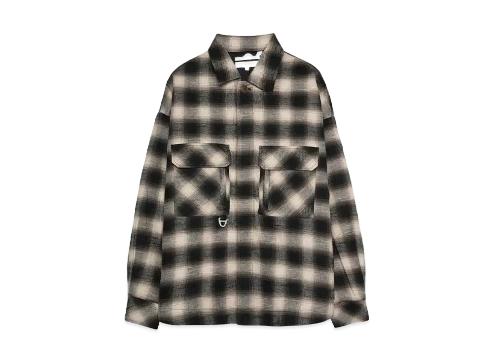 F/CE CHECK FIELD SHIRT "IVORY"