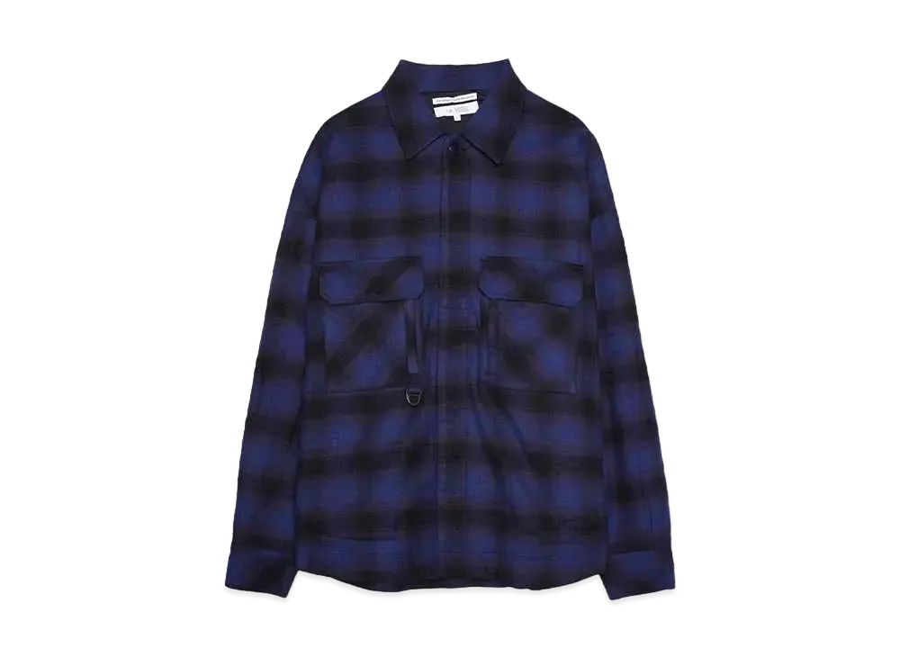 F/CE CHECK FIELD SHIRT "BLUE"