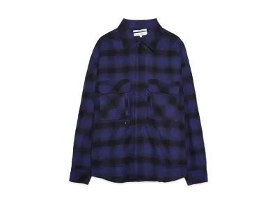 F/CE CHECK FIELD SHIRT "BLUE"