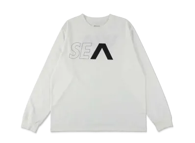 WIND AND SEA x RVCA L/S Tee "White"