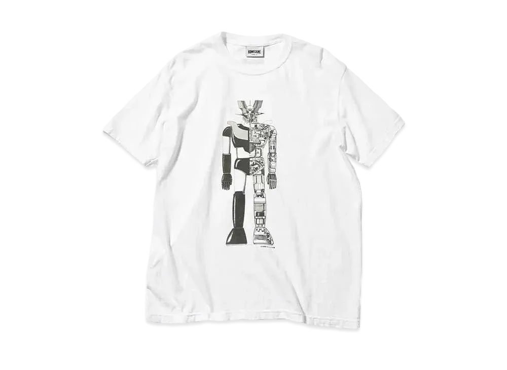 HOMEGAME × シカルナ工房 \ HOME GAME マジンガーZ x BLUEPRINT TEE "WHITE"