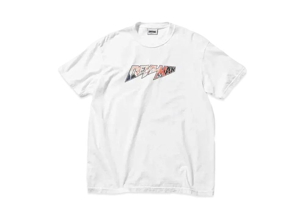 HOMEGAME × シカルナ工房 \ HOME GAME デビルマン x ICON LOGO TEE "WHITE"