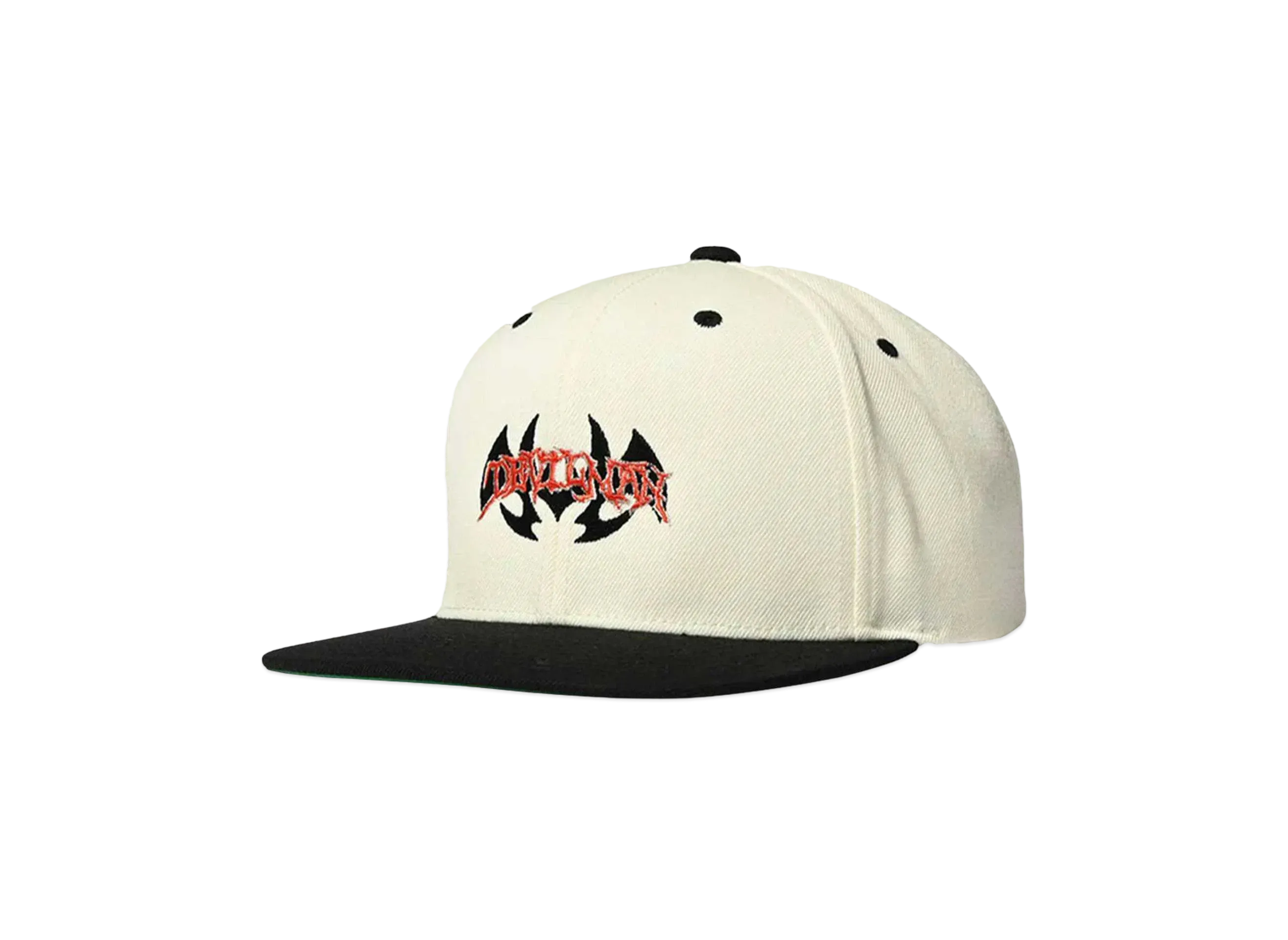 HOMEGAME × シカルナ工房 \ HOME GAME デビルマン x SNAP BACK CAP "WHITE"