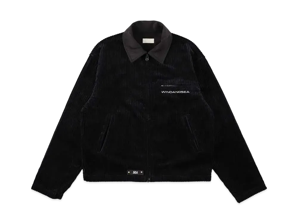 WIND AND SEA Corduroy Jacket "Black"