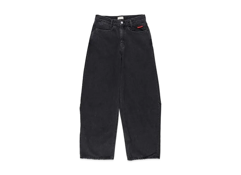 WIND AND SEA Crescent Baggy Jean "Black"