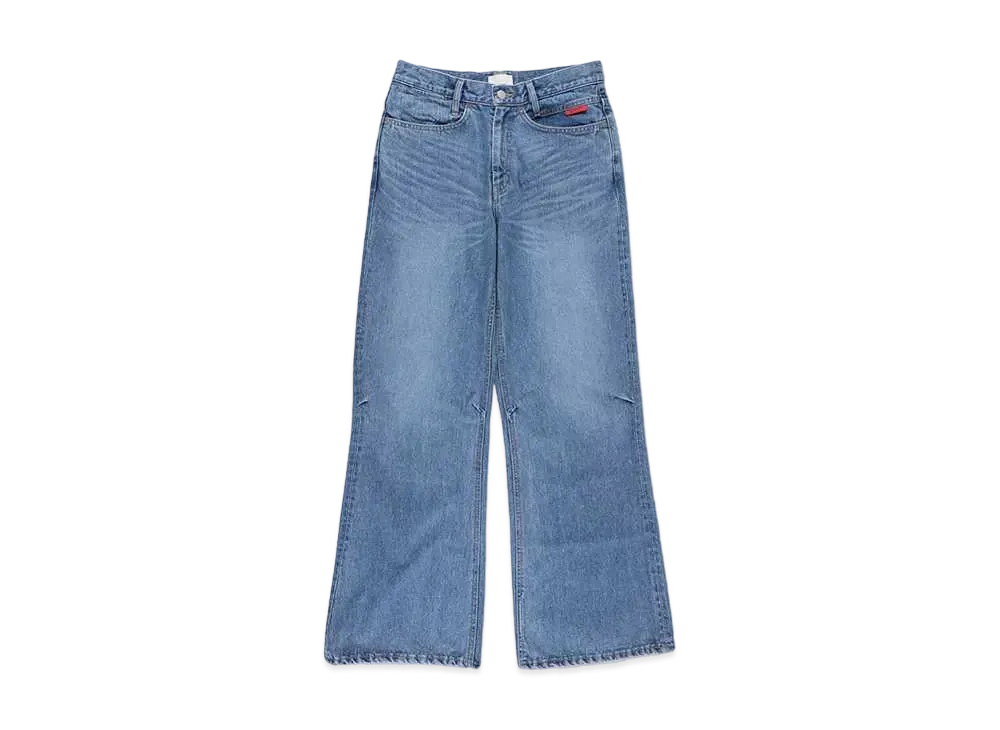 WIND AND SEA Crescent Flare Jean "Indigo"