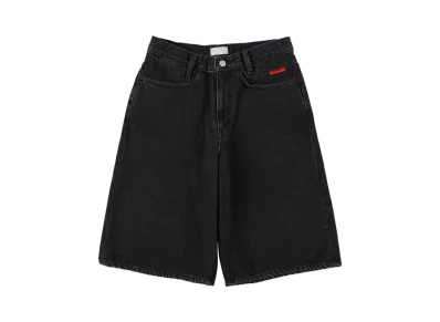 WIND AND SEA Jean Denim Short "Black"